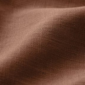 Leinenstoff Ramie-Mix medium – maronenbraun, 
