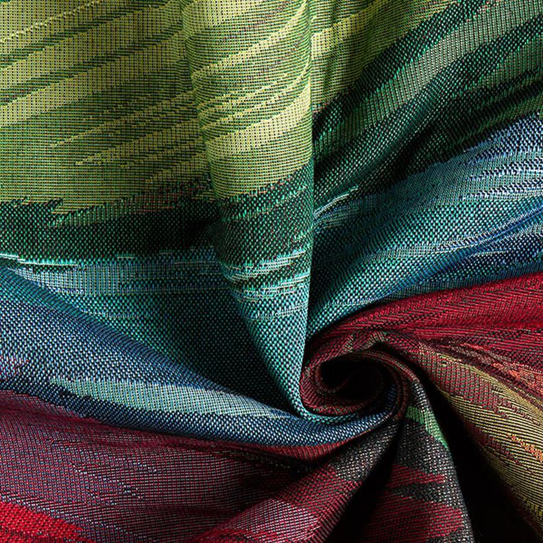 Jacquard Gobelin Farbverlauf 2 – blau/rot, image number 3