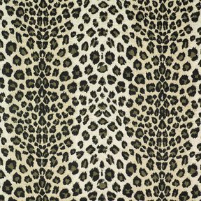 Polsterstoff Jacquard Leo – taupe/khaki, 