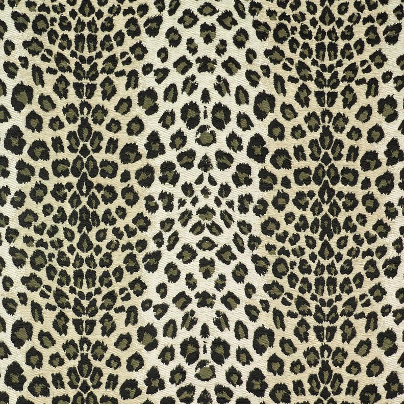 Polsterstoff Jacquard Leo – taupe/khaki,  image number 1