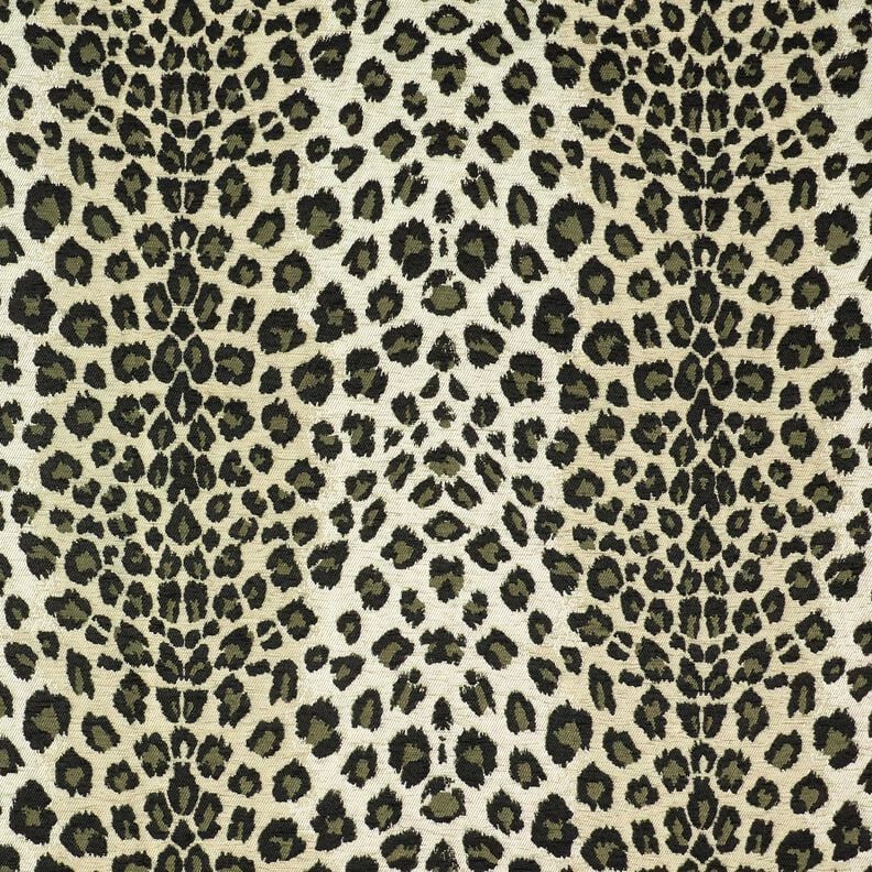 Polsterstoff Jacquard Leo – taupe/khaki, image number 1