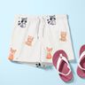 GOTS Baumwolljersey Babytiere Digitaldruck – elfenbein,  thumbnail number 5