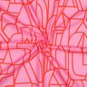 Baumwoll-Voile Town | Nerida Hansen – pastellviolett/feuerrot,  thumbnail number 3