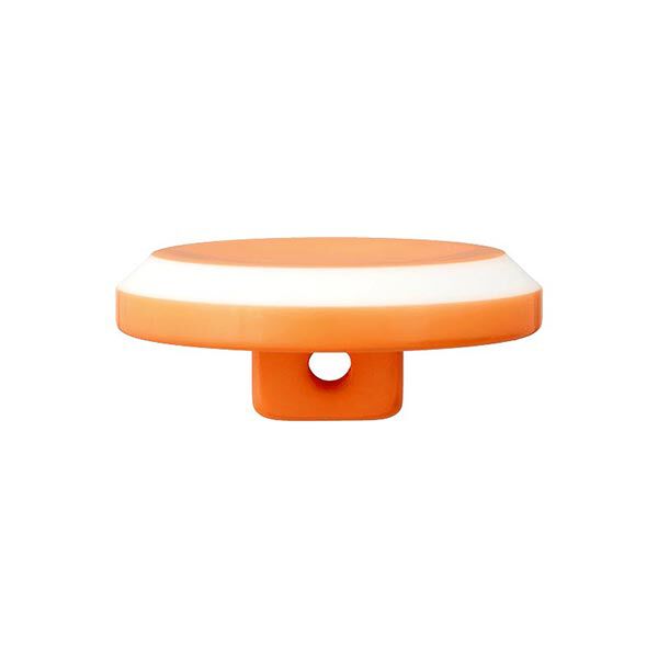 Polyesterknopf Öse – orange, image number 2
