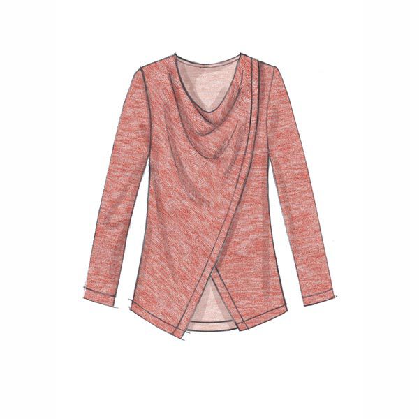 Top, McCalls 7437 | 32 - 40