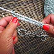 Linke maschen stricken